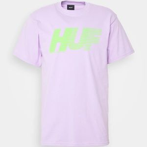 HUF Worldwide Dirtbag Crew Lined Up Tee T-Shirt
